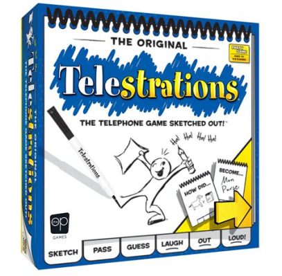 Telestrations: A Hilarious Game of Twisted Telephone and Artistic Misinterpretation!